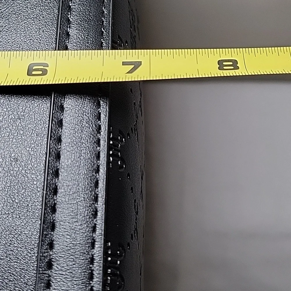 Cavali Tote Bag Large Black‎ Embossed NWT